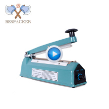 Bespacker PFS-200 Iron body manual mini hand impulse heat bag film sealer sealing machine